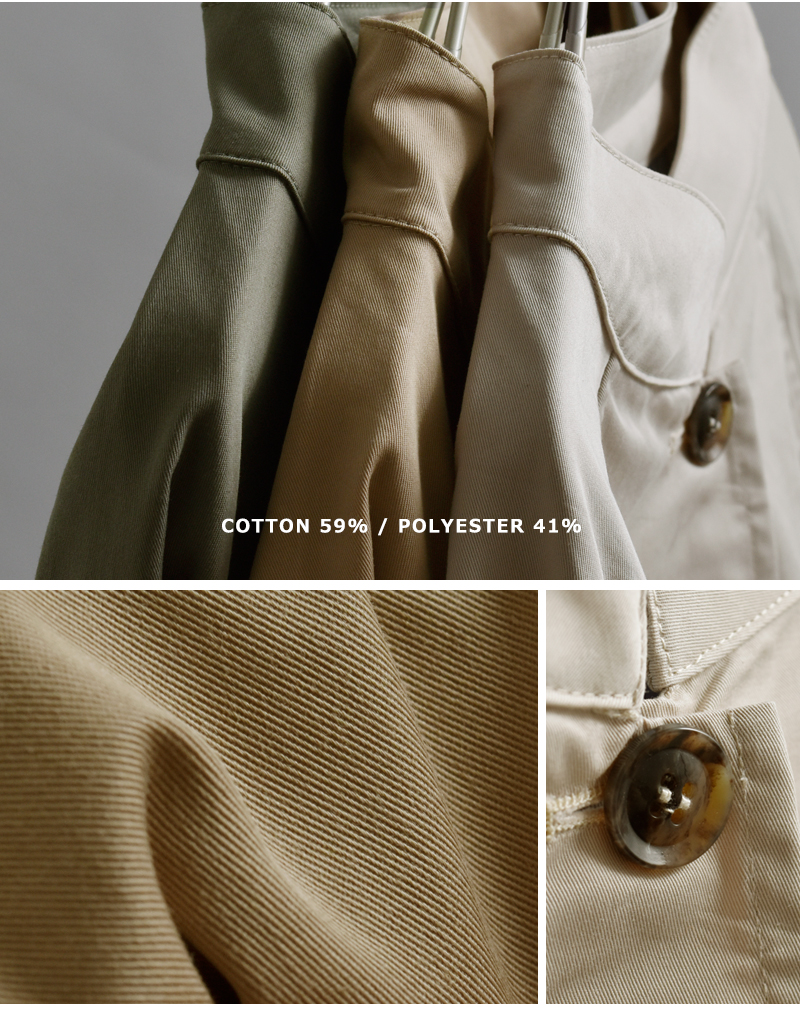 kelen(ケレン)フラップデザインマオカラーミドルジャケット“KILO”lkl26hjk2084