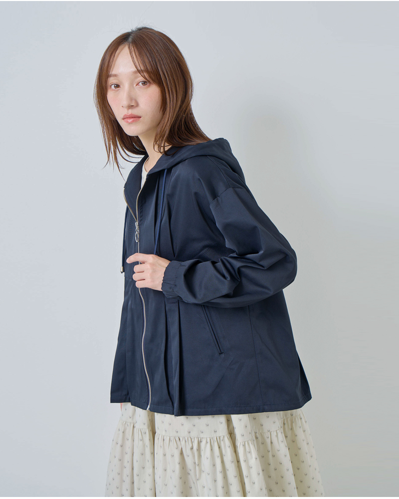 kelen(ケレン)ウエストタックデザインフードジャケット“VESTY”lkl26hjk2085