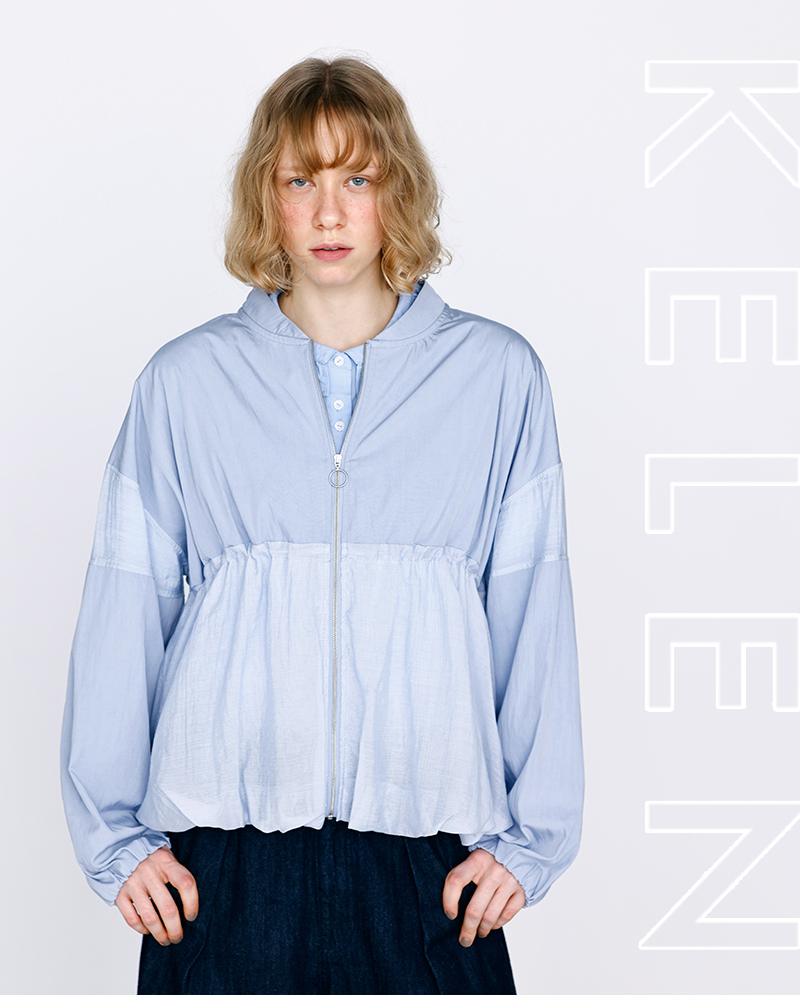 kelen ケレン シアー コンビ エアリー ブルゾン “BALA” lkl26hjk2088