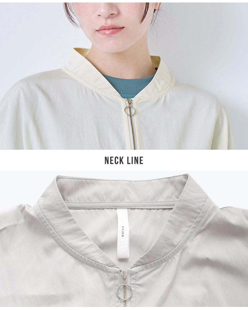 kelen(ケレン)シアーコンビエアリーブルゾン“BALA”lkl26hjk2088