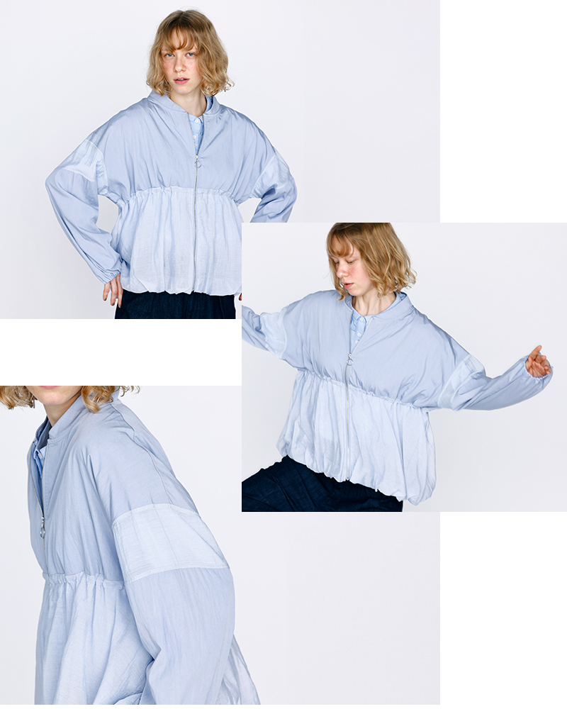 kelen(ケレン)シアーコンビエアリーブルゾン“BALA”lkl26hjk2088