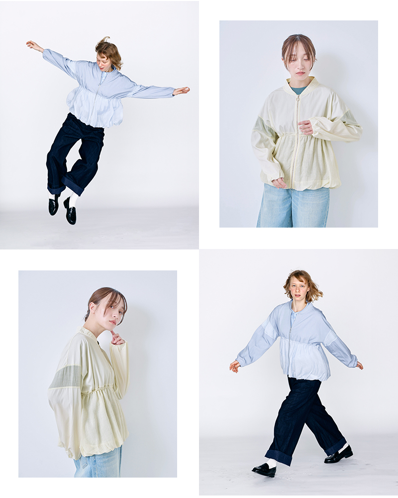 kelen(ケレン)シアーコンビエアリーブルゾン“BALA”lkl26hjk2088