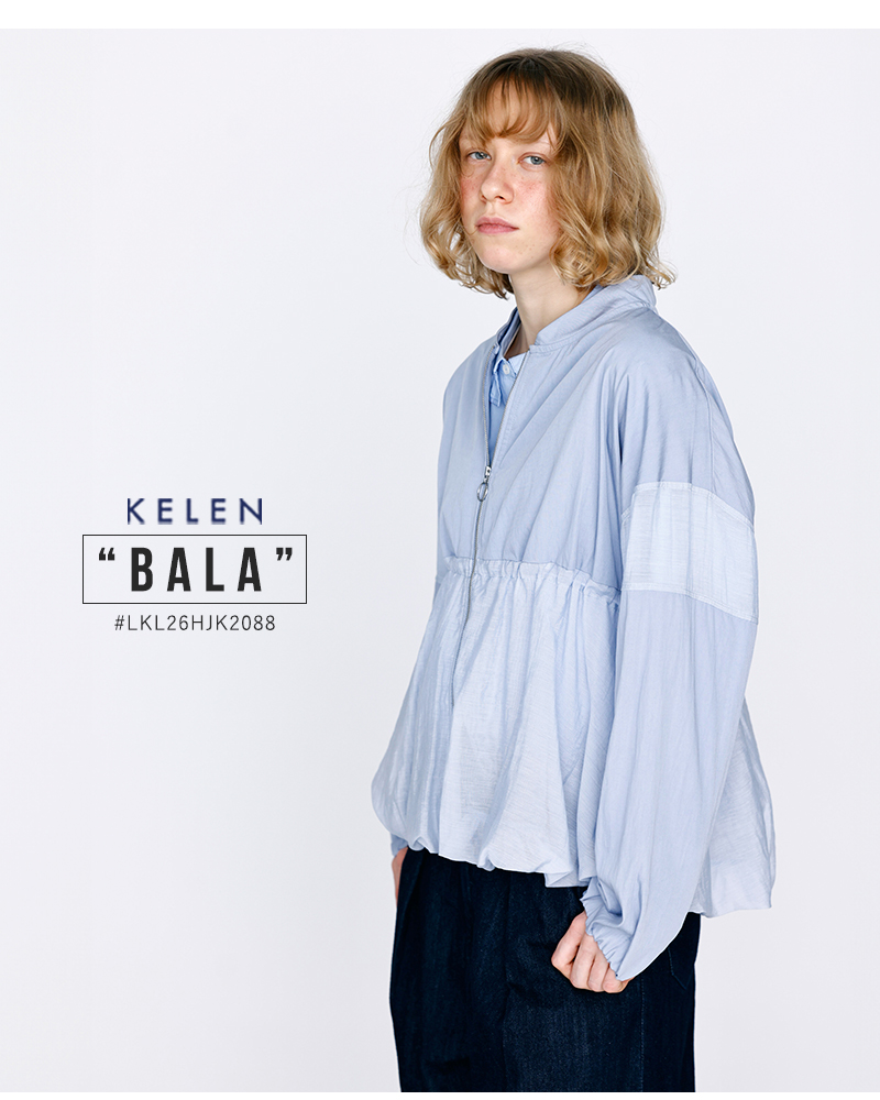 kelen(ケレン)シアーコンビエアリーブルゾン“BALA”lkl26hjk2088
