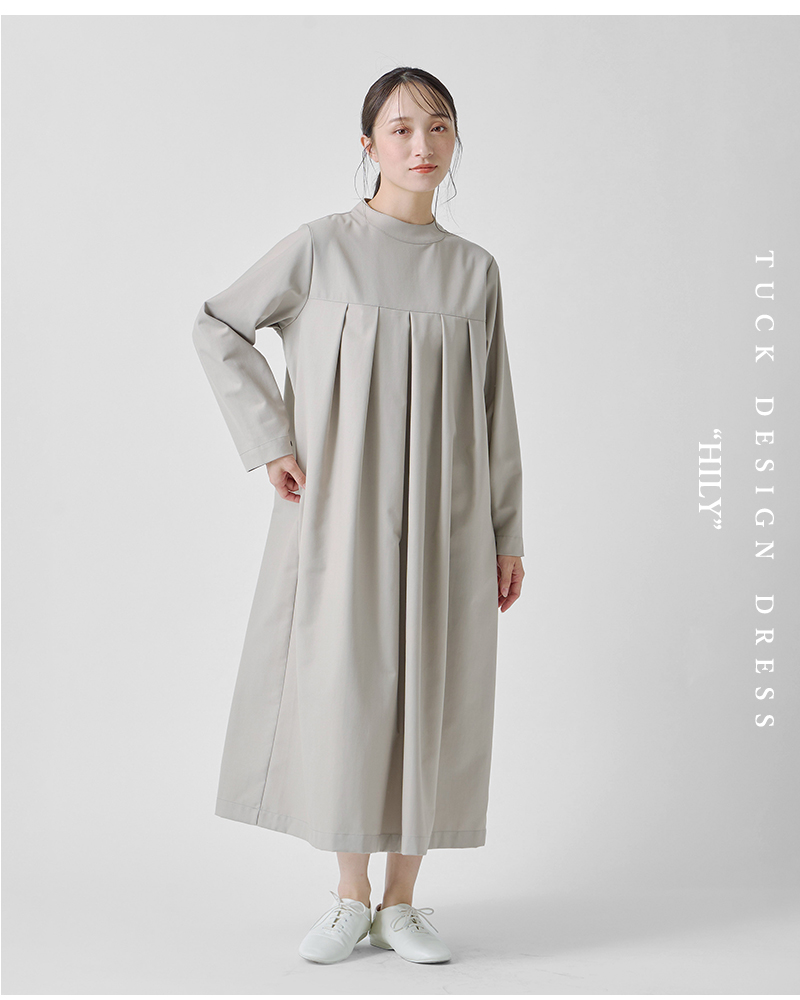 kelen(ケレン)タックデザインワンピース“HILY”lkl26hop2126