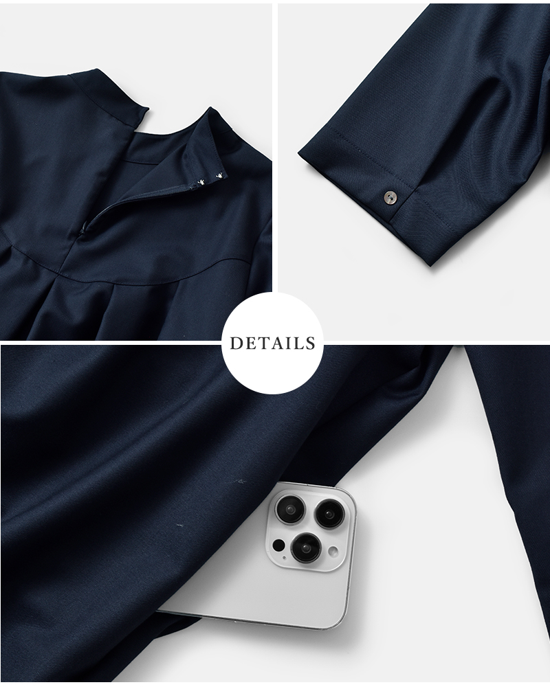 kelen(ケレン)タックデザインワンピース“HILY”lkl26hop2126