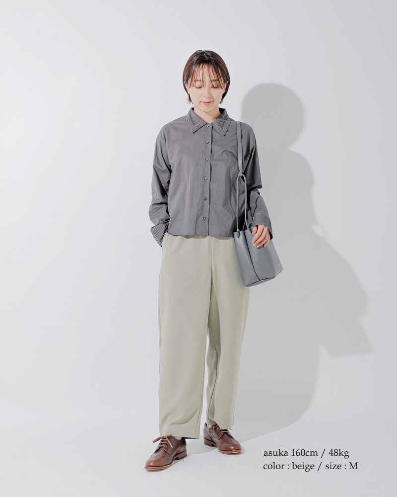 kelen(ケレン)テーパードトラウザーパンツ“ROYTR”lkl26hpt2125