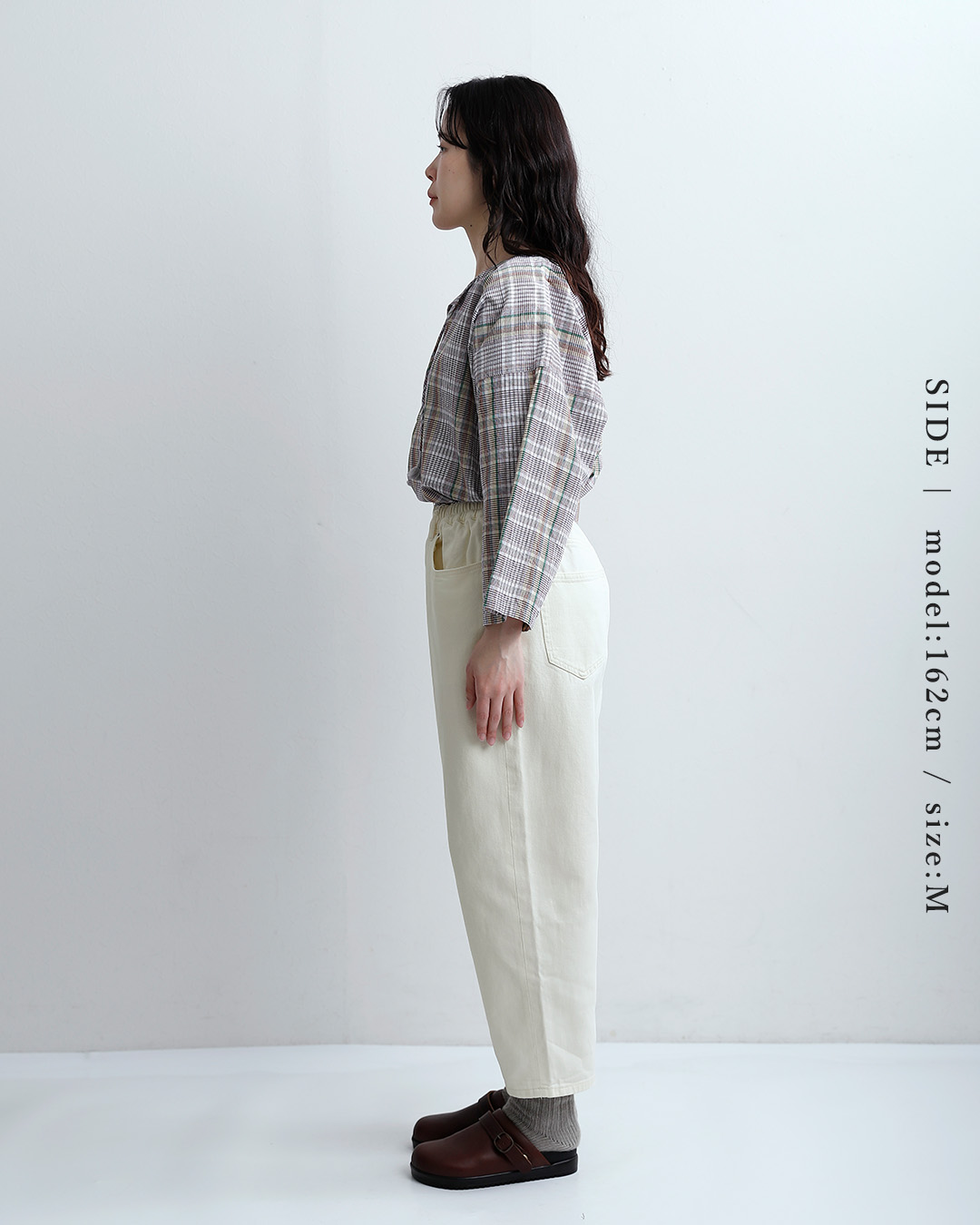 kelenコットン イージーフィット トラウザーパンツ “ROY KINARI” lkl26hpt2136