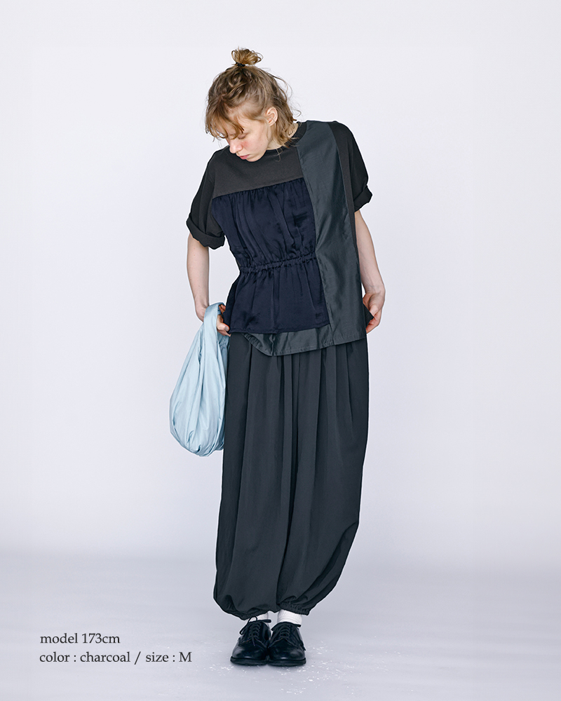 kelen(ケレン)タックデザインバルーンイージーパンツ“QIUN”lkl26hpt2137