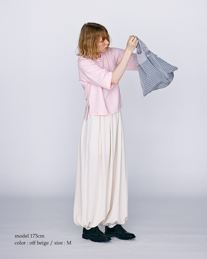 kelen(ケレン)タックデザインバルーンイージーパンツ“QIUN”lkl26hpt2137