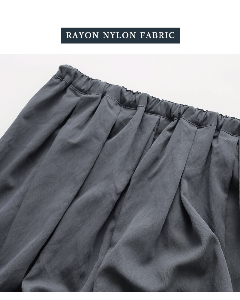 kelen(ケレン)タックデザインバルーンイージーパンツ“QIUN”lkl26hpt2137
