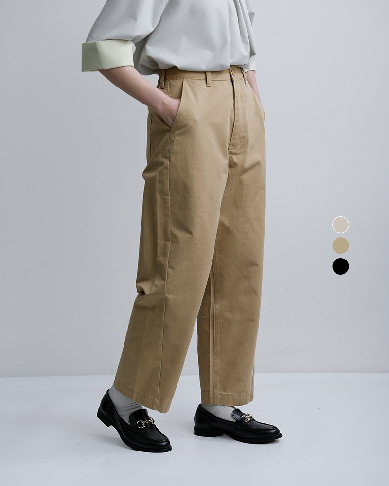 kelen(ケレン)コットン カーブライン チノパンツ “EVY CHINO” lkl26hpt2140