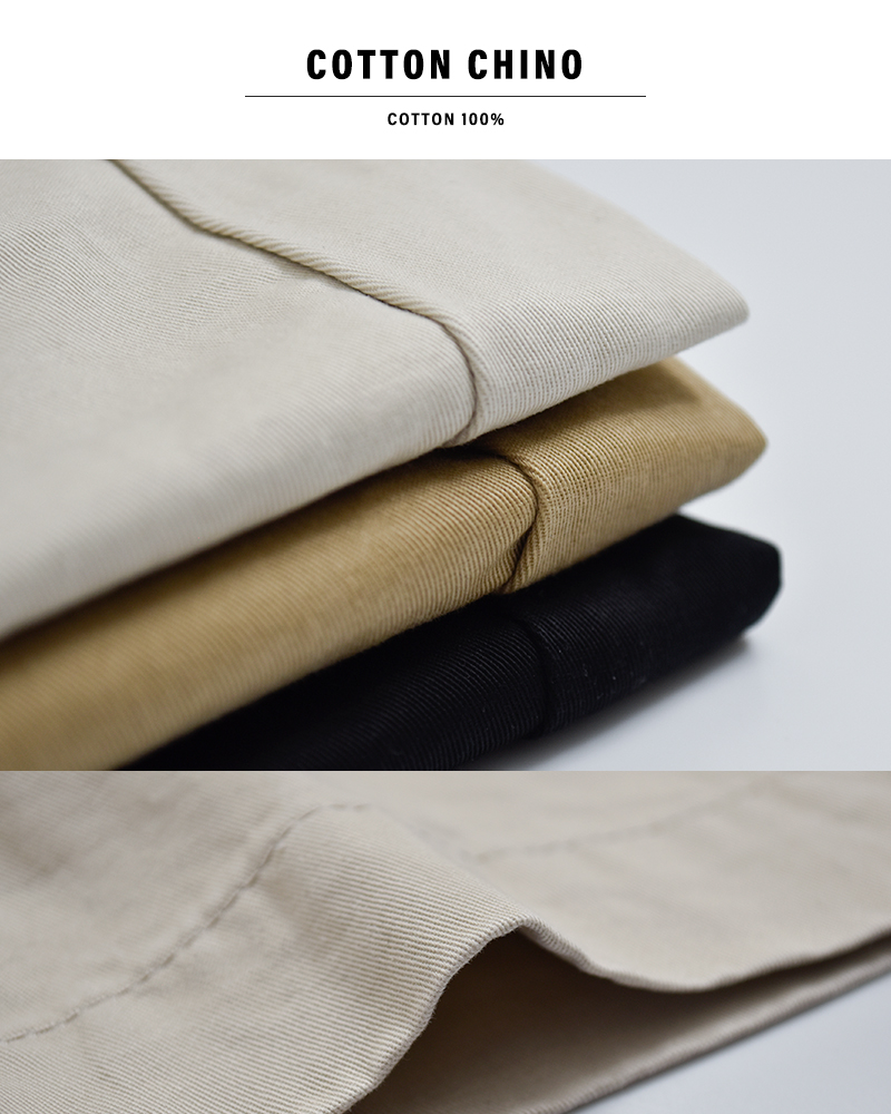 kelen(ケレン)コットン カーブライン チノパンツ “EVY CHINO” lkl26hpt2140