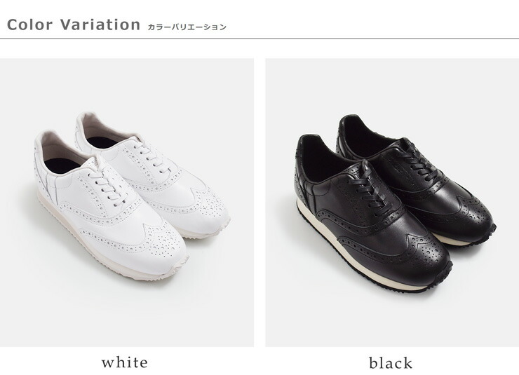 PATRICKロマロマ レザーアッパー メダリオン ローカット スニーカー “LOMALOMA” lomaloma