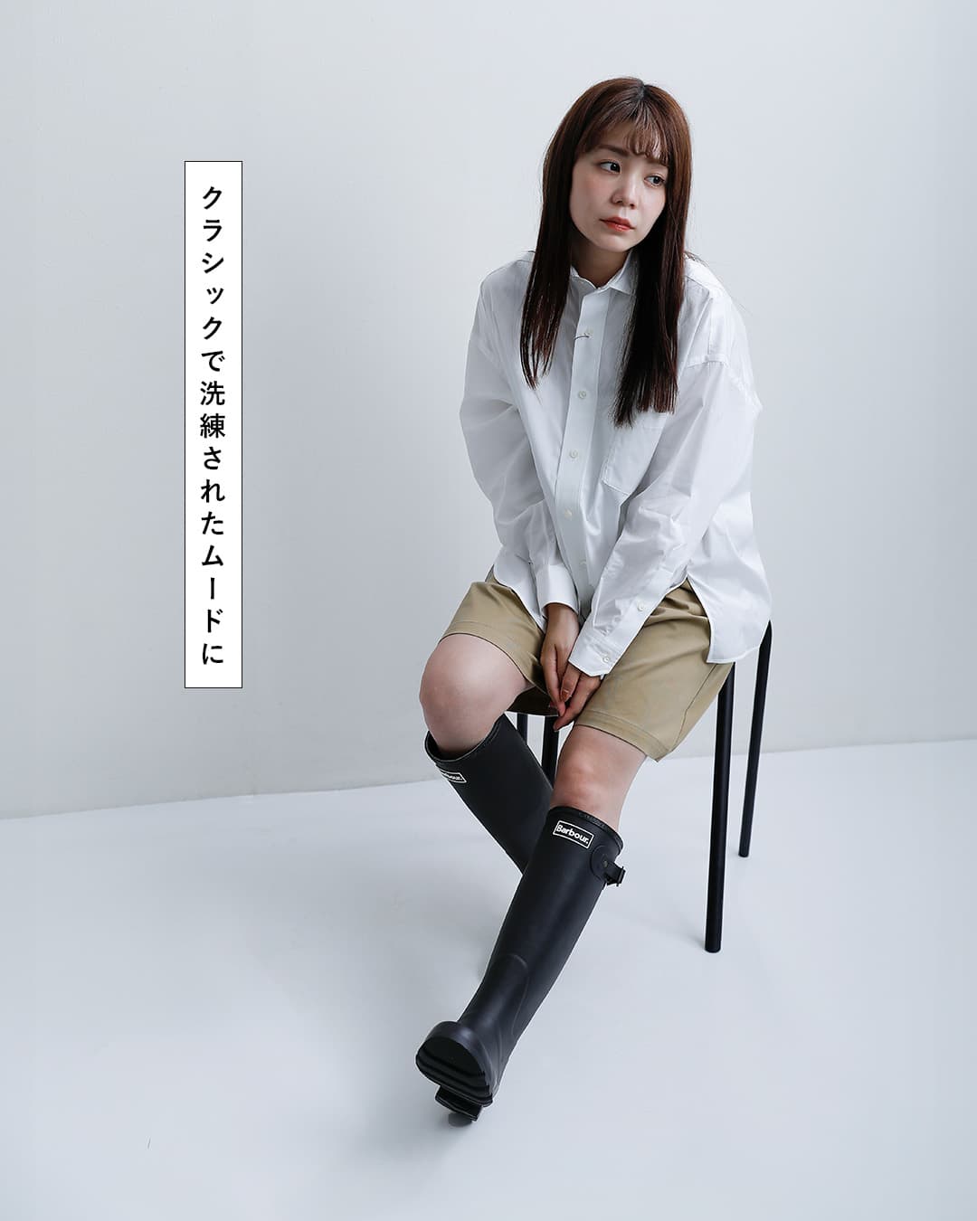 Barbour バブアー トール ウェリントン レイン ブーツ “BEDE tall