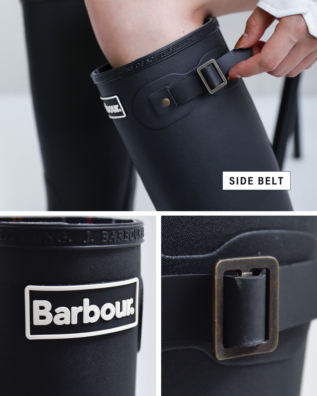 Barbour バブアー トール ウェリントン レイン ブーツ “BEDE tall