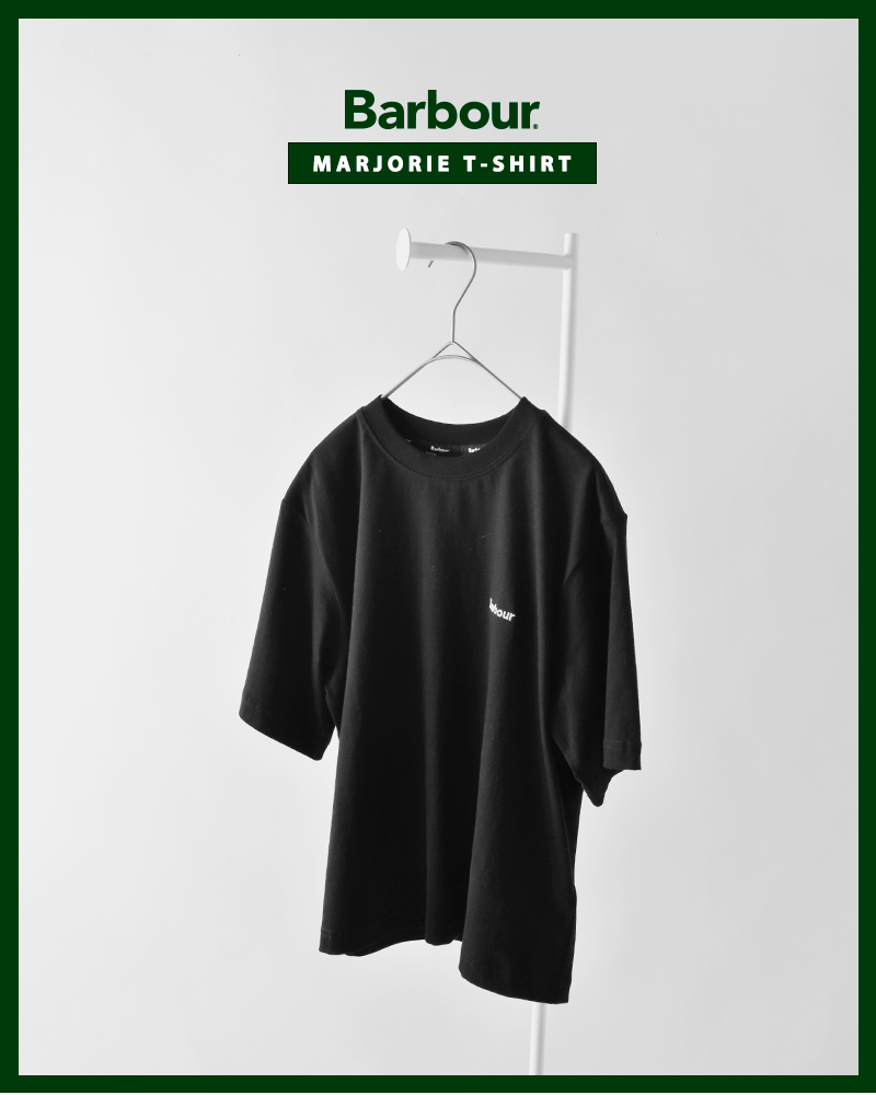 Barbour(バブアー)マージョリーコットンロゴ刺繍TシャツMARJORIET-SHIRTlts0707