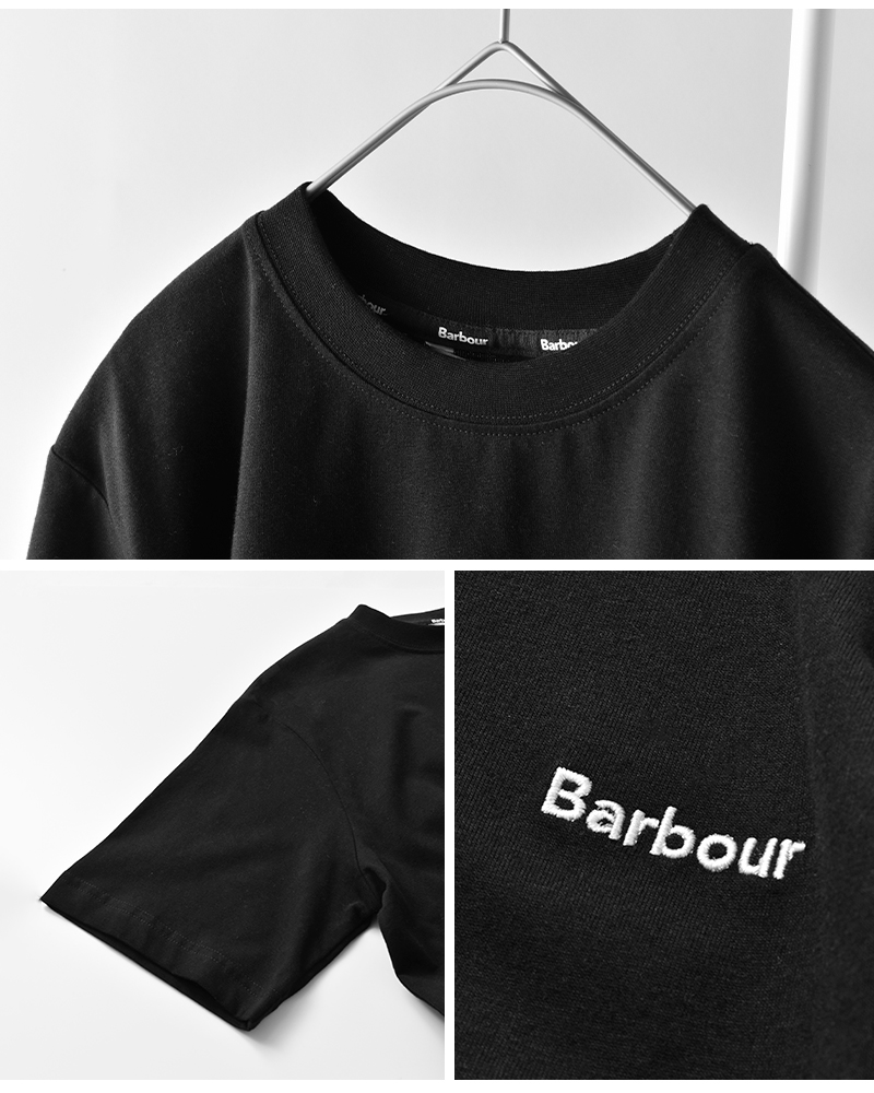 Barbour(バブアー)マージョリーコットンロゴ刺繍TシャツMARJORIET-SHIRTlts0707