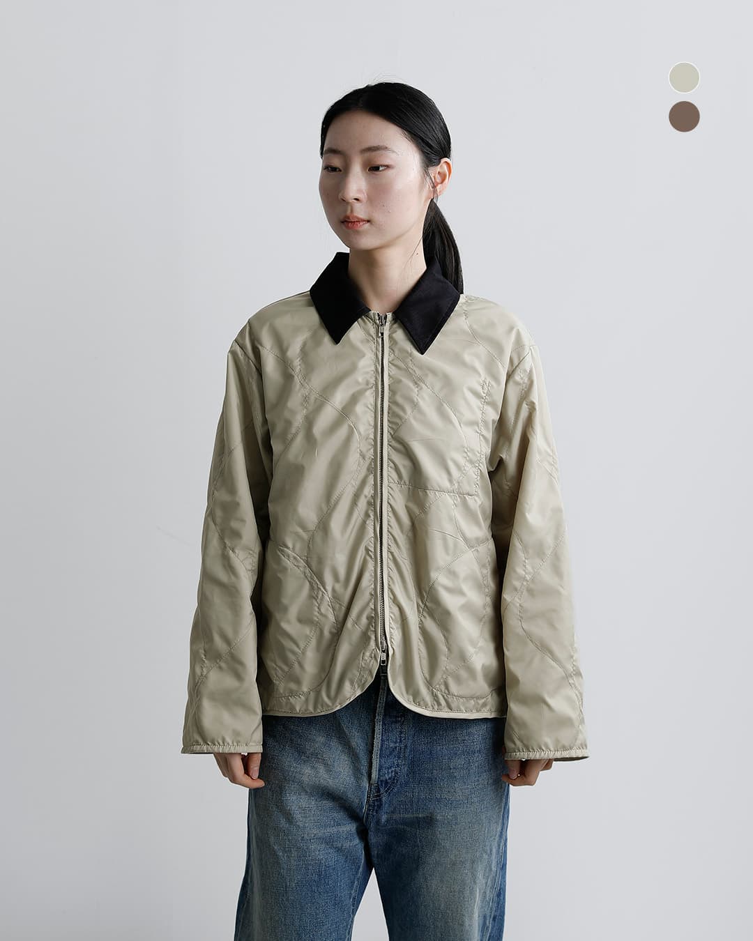 LAVENHAMサイドポケット アンワッデッド テイナム ジャケット SIDE POCKET UNWADDED TEYNHAM WOMENS lv13022