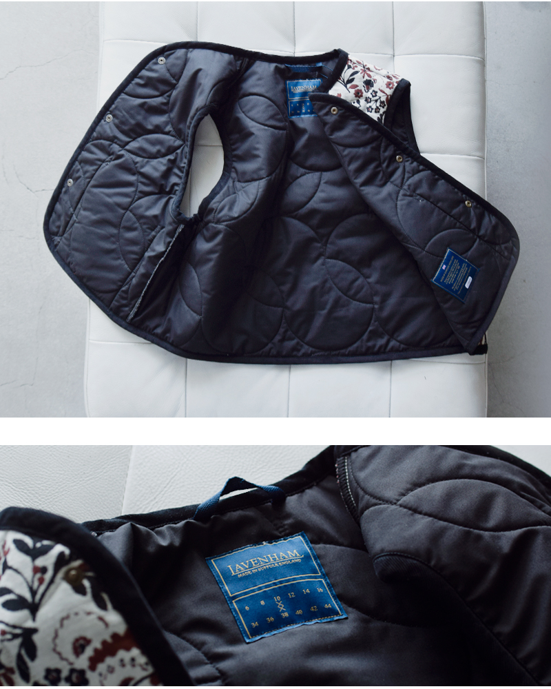 LAVENHAM(ラベンハム)ジャカード クロップド ソーンハム ジャケット JACQUARD CROPPED THORNHAM WOMENS lv13128