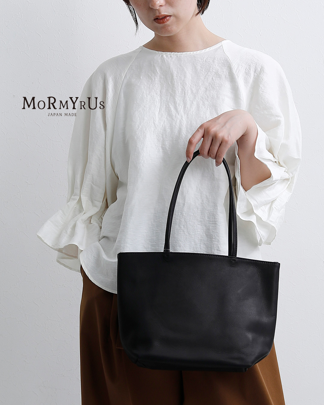 mormyrus モルミルス レザー ミニマル トートバッグS m-120 レディース