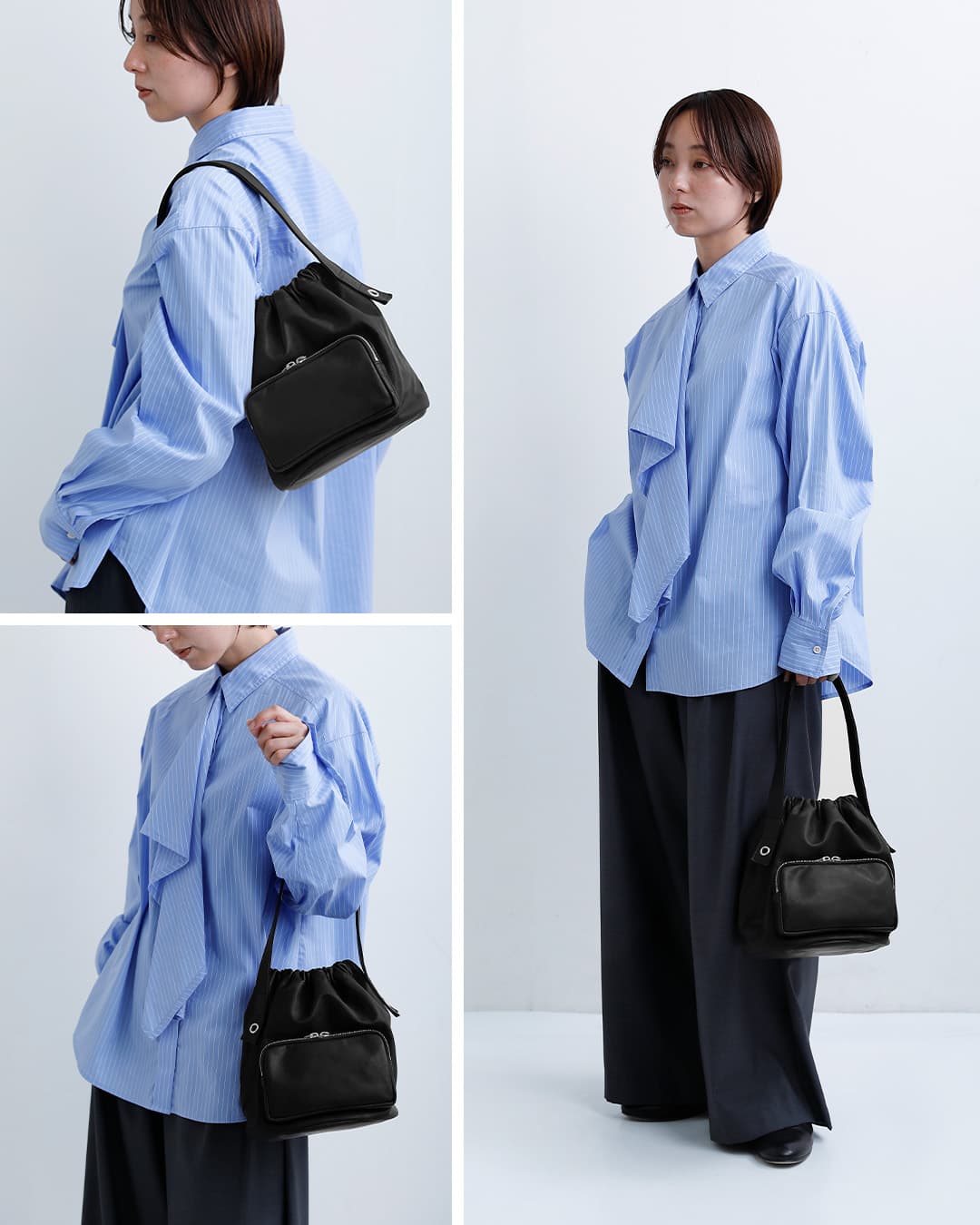 mormyrus モルミルス レザー ジップポケット ショルダー バッグ m170