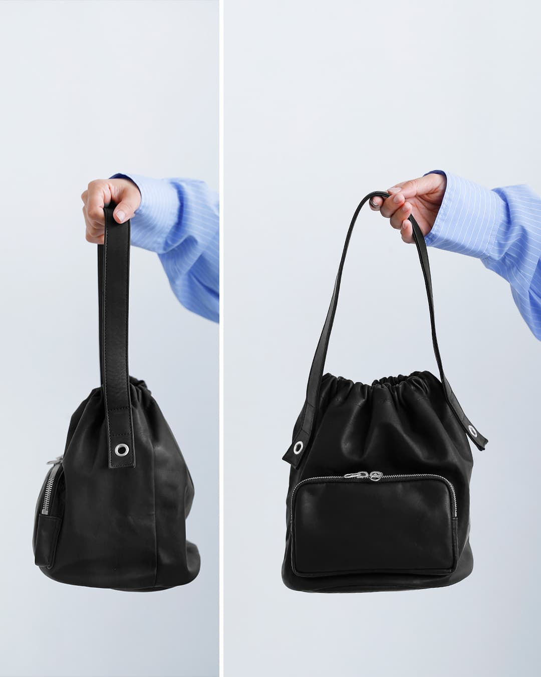 mormyrus モルミルス レザー ジップポケット ショルダー バッグ m170