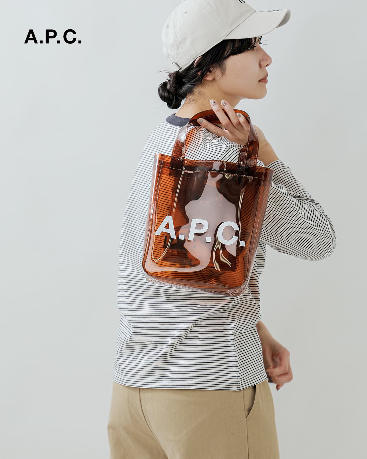 A.P.C.トートバッグ TOTE LOU SMALL m67048