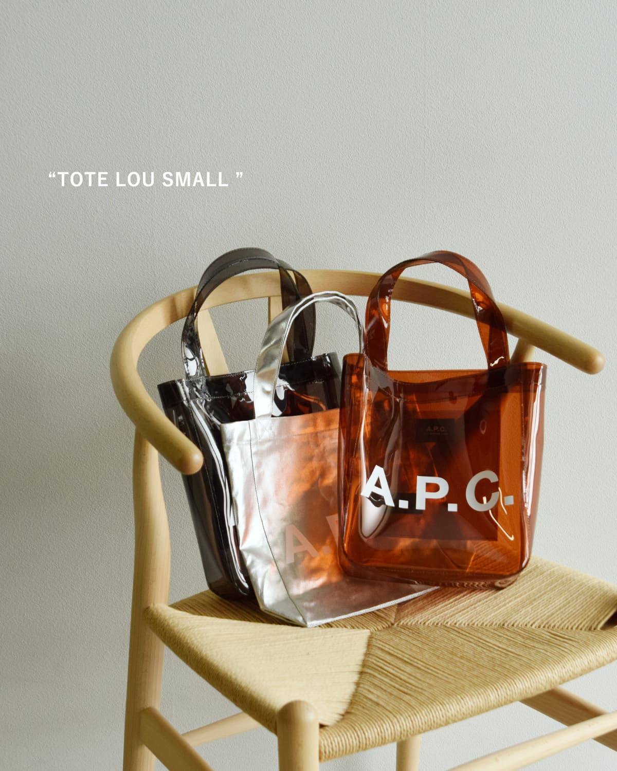 A.P.C.トートバッグ TOTE LOU SMALL m67048