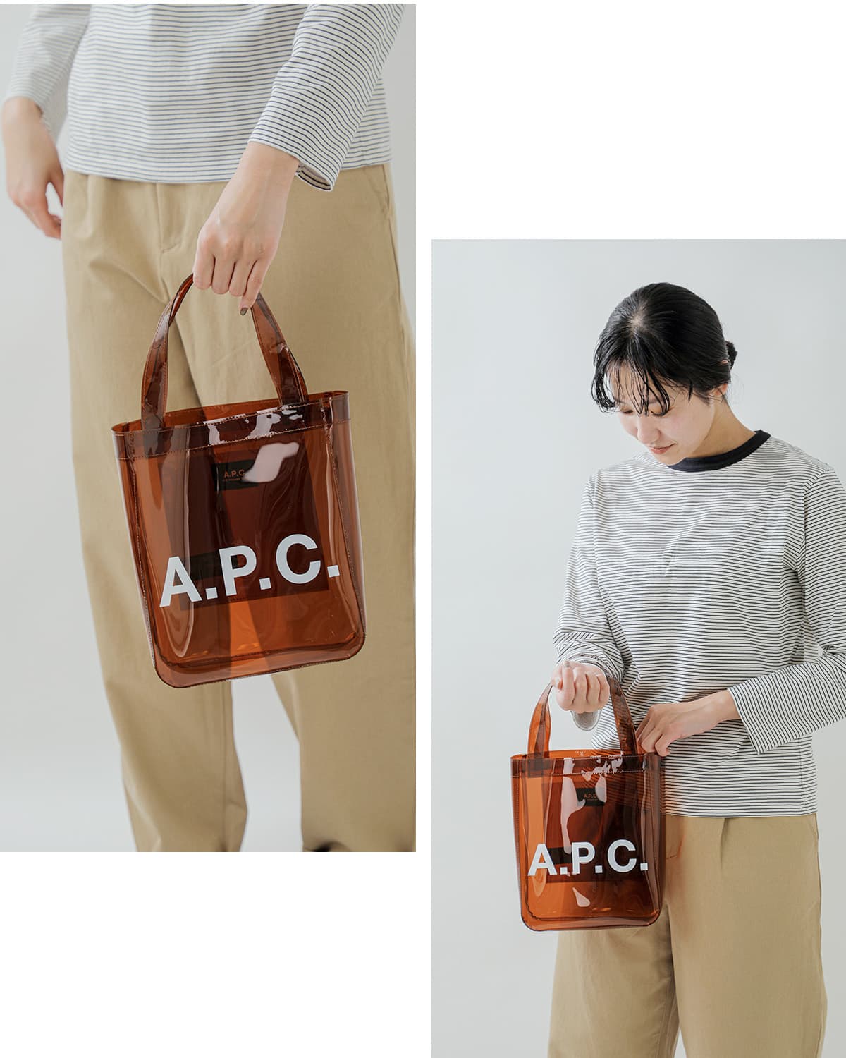 A.P.C.トートバッグ TOTE LOU SMALL m67048