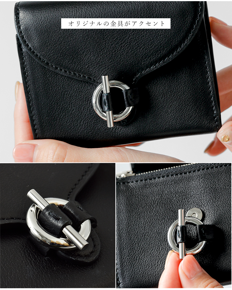 MARY AL TERNA(メアリオルターナ)シュリンクレザーウォレット“CLASP”ma6107wl-06