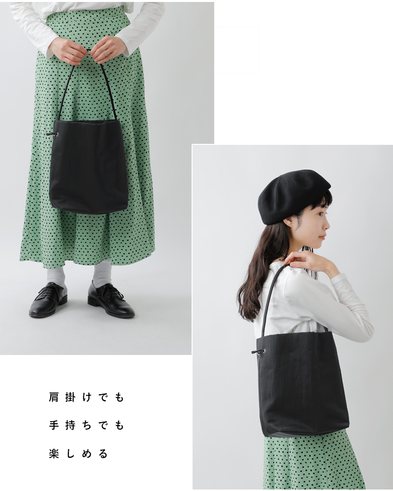 MARY AL TERNAリサイクルナイロン ワンショルダー 2way トートバッグ WRAPPING M ma6123bg-16