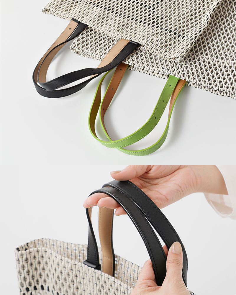 MARY AL TERNA(メアリオルターナ)コットンメッシュトートバッグLGAPma6124bg-18