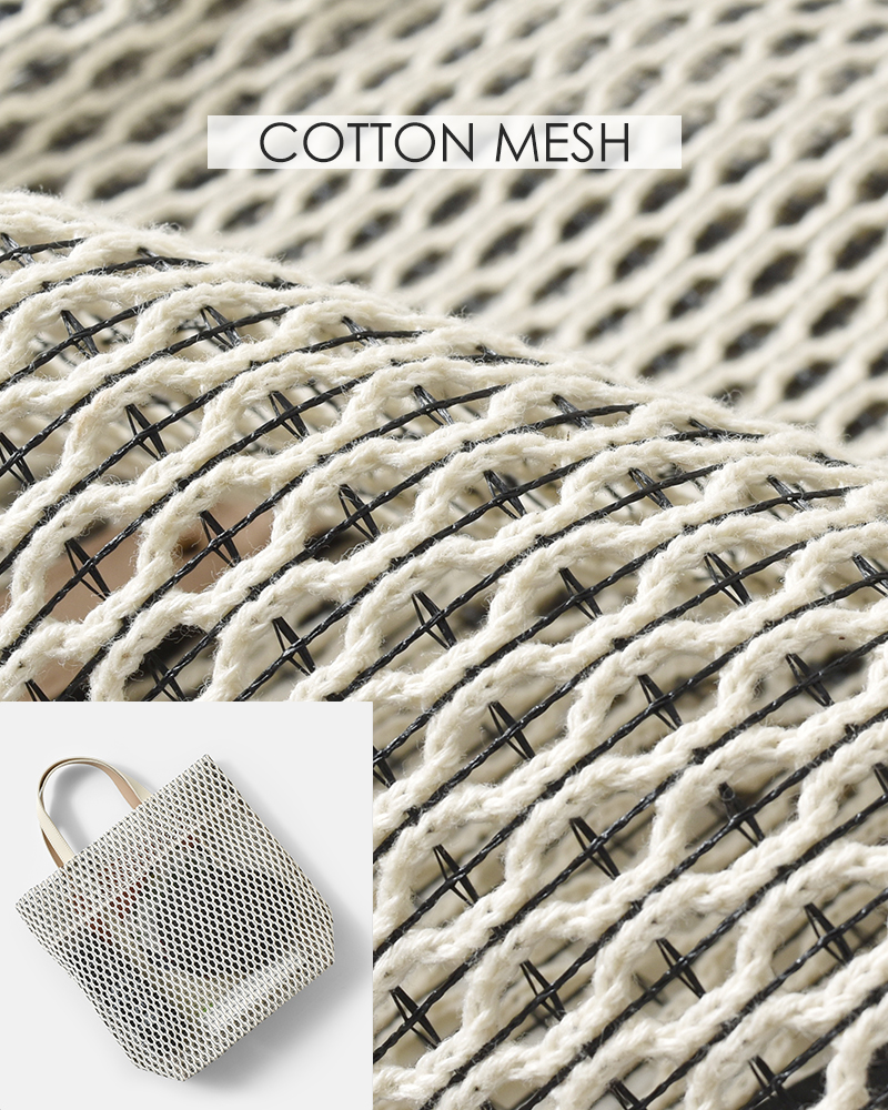 MARY AL TERNA(メアリオルターナ)コットンメッシュトートバッグMGAPma6124bg-19