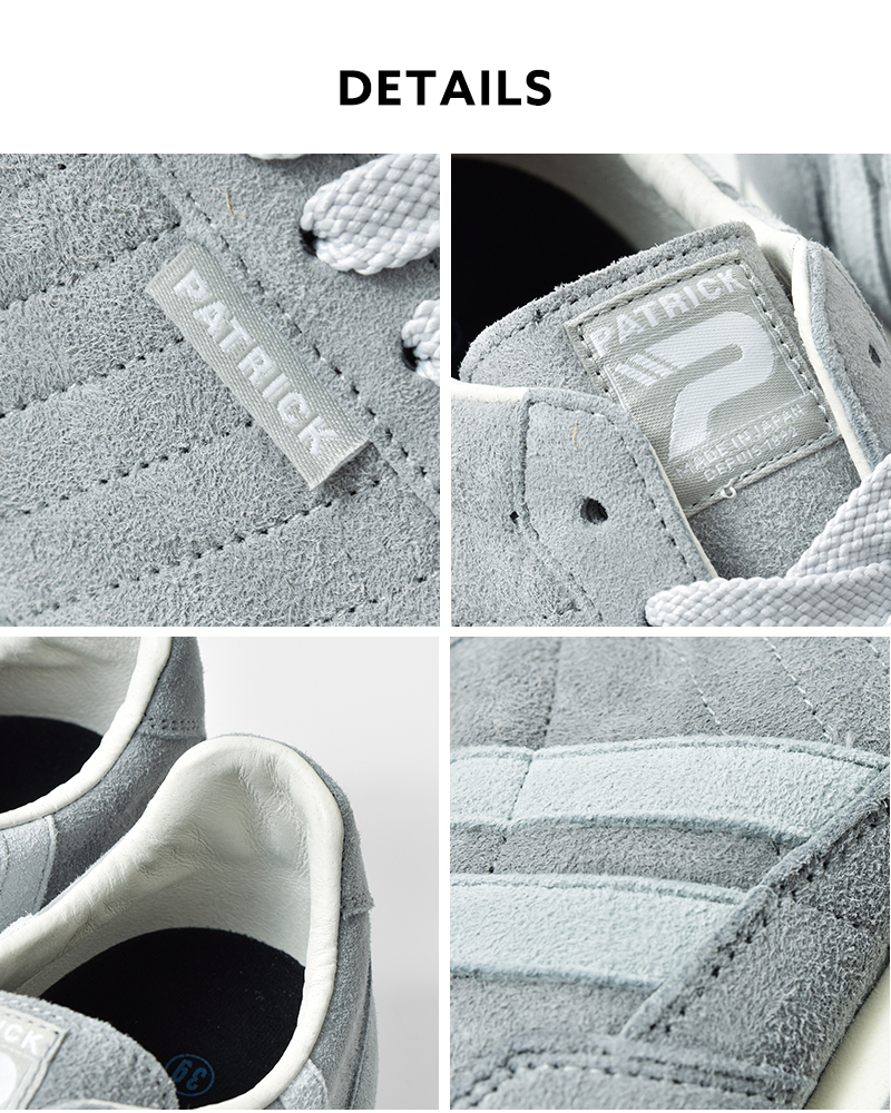 PATRICK(パトリック)マラソンゴートスエードローカットスニーカー“MARATHON-GS”marathon-gs