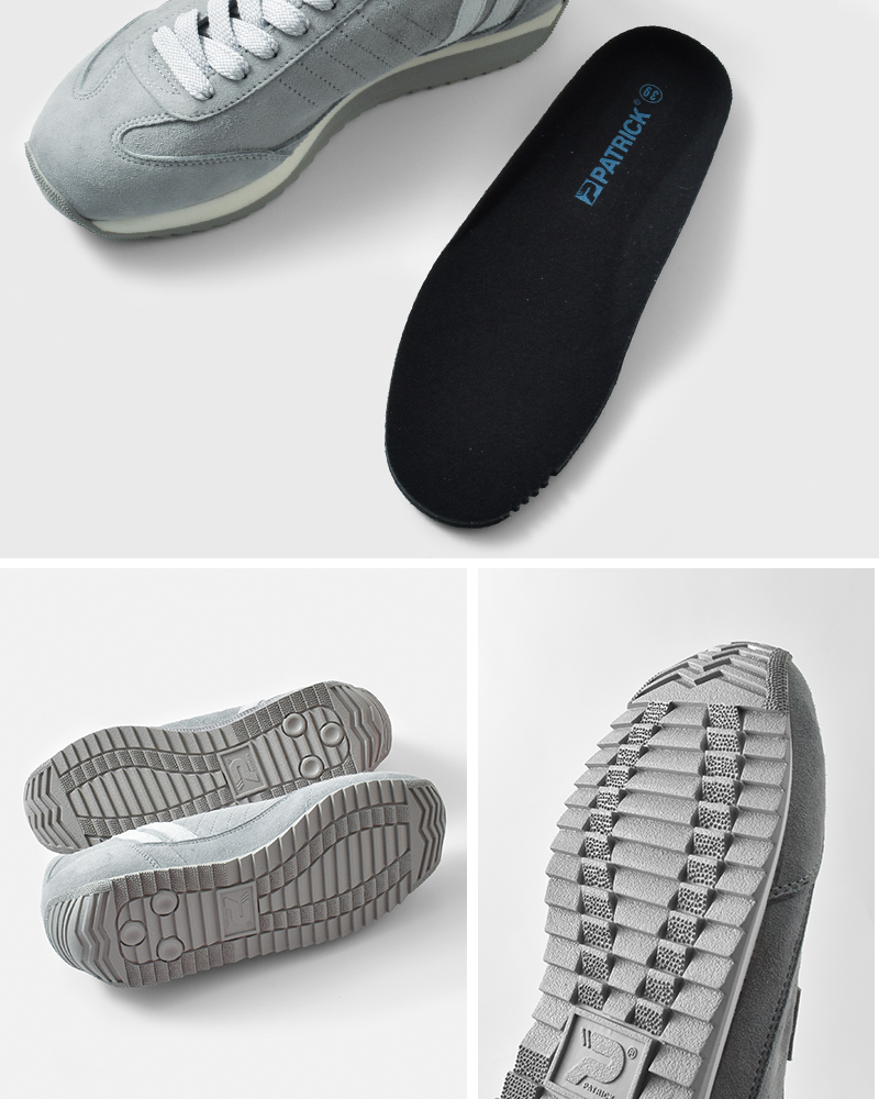 PATRICK(パトリック)マラソンゴートスエードローカットスニーカー“MARATHON-GS”marathon-gs