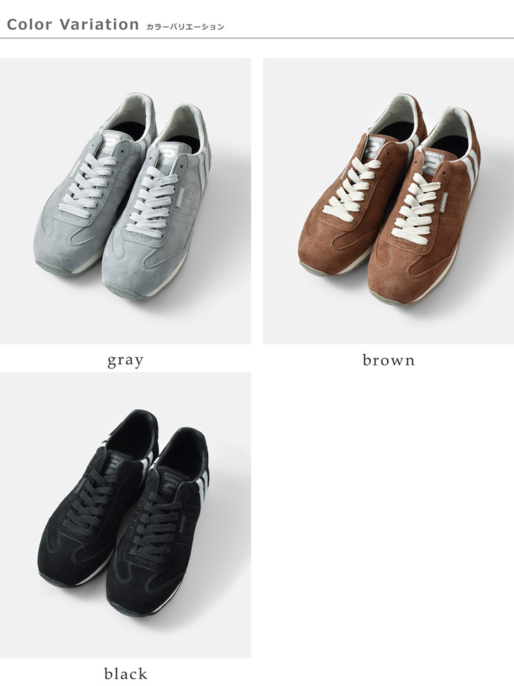 PATRICK(パトリック)マラソンゴートスエードローカットスニーカー“MARATHON-GS”marathon-gs