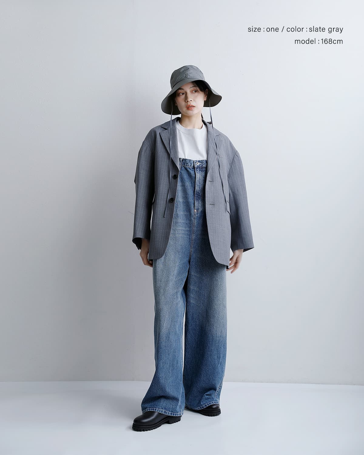 mature ha.オーガニックコットン リップストップ ガーデン ハット “ripstop garden hat” mas26-13