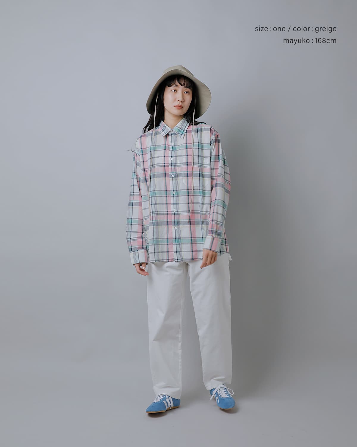 mature ha.オーガニックコットン リップストップ ガーデン ハット “ripstop garden hat” mas26-13