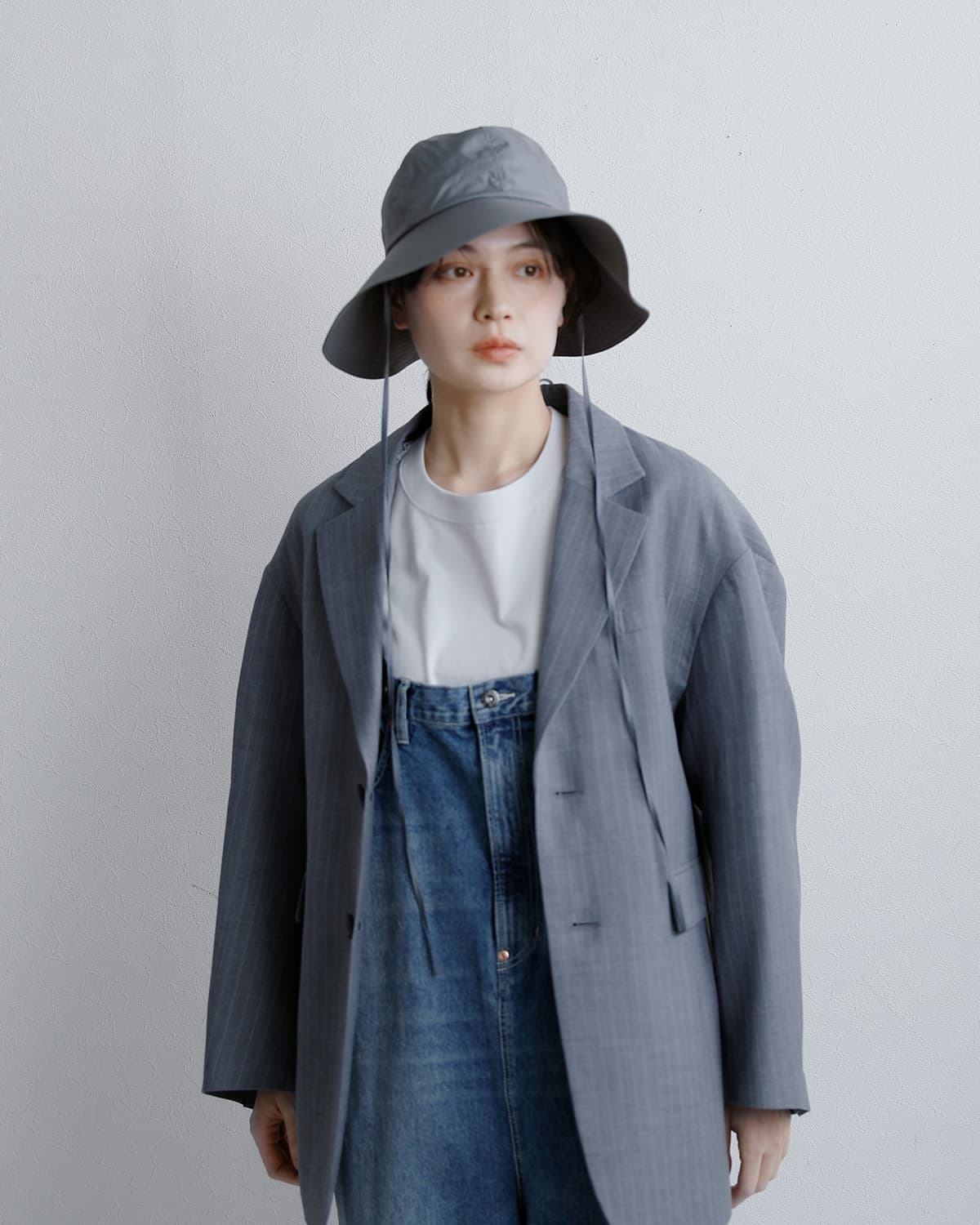 mature ha.オーガニックコットン リップストップ ガーデン ハット “ripstop garden hat” mas26-13