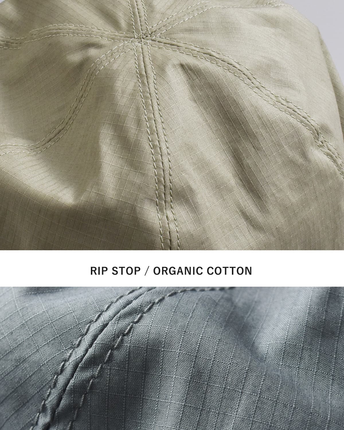 mature ha.オーガニックコットン リップストップ ガーデン ハット “ripstop garden hat” mas26-13
