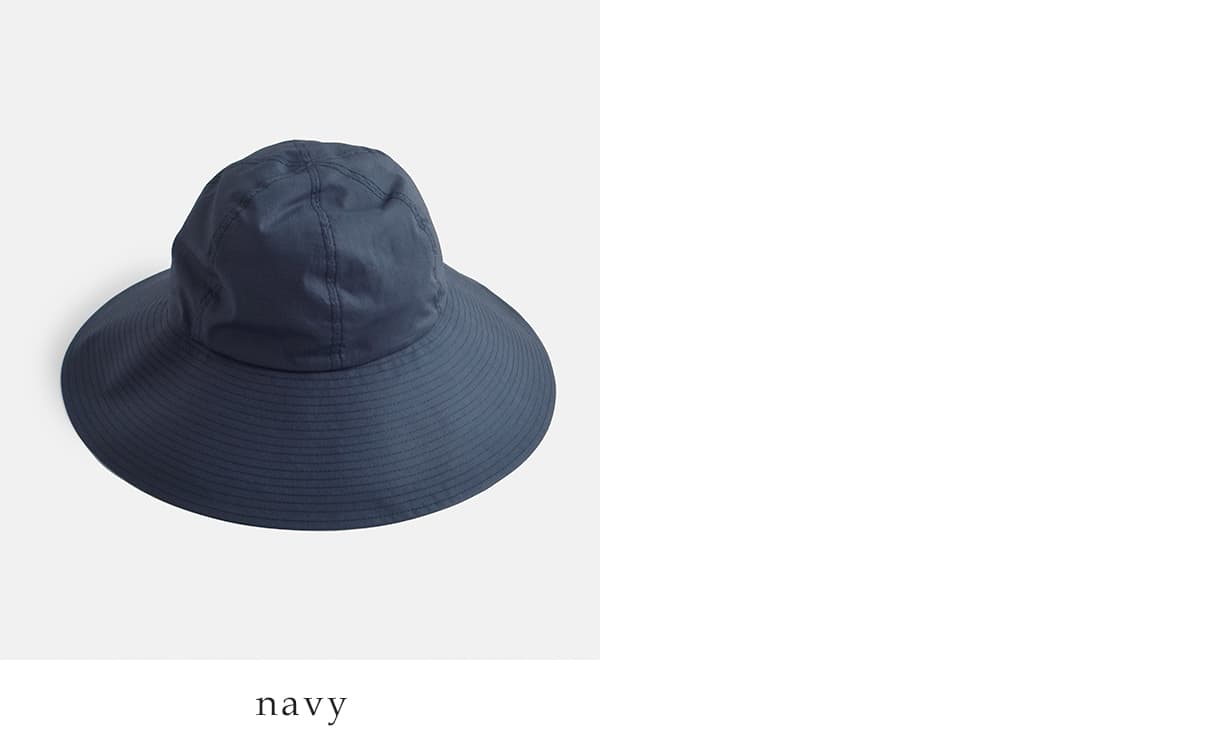 mature ha.オーガニックコットン リップストップ ガーデン ハット “ripstop garden hat” mas26-13