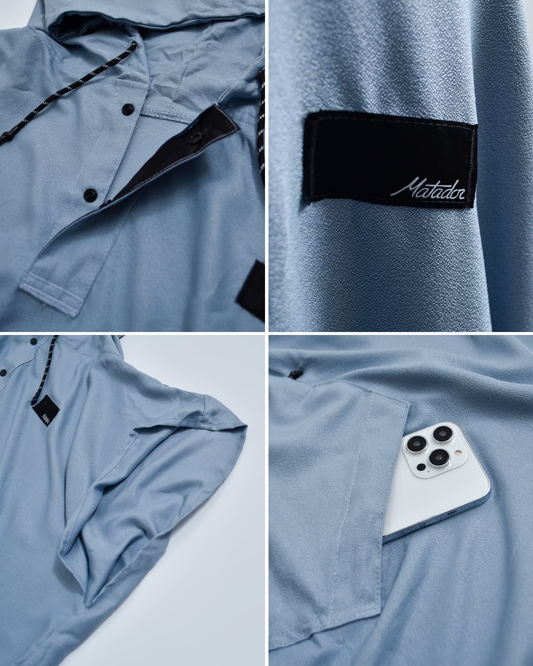 Matador(マタドール)MTD パッカブルタオルポンチョ Nanobory Packable Towel Poncho matndp001