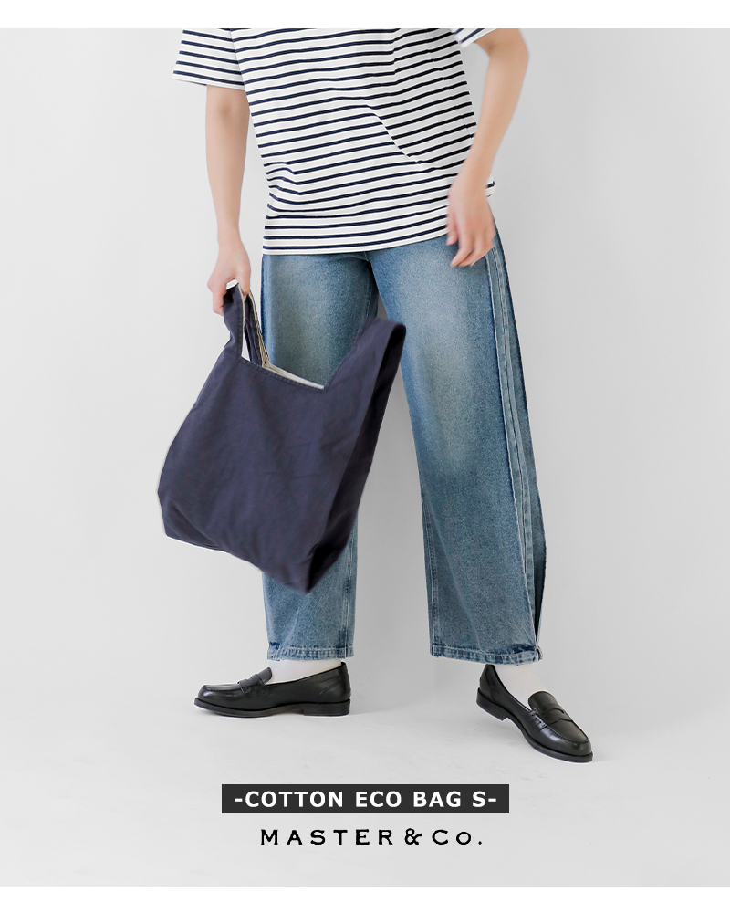 MASTER&Co. マスターアンドコー コットン エコバッグS mc080s 2026ss