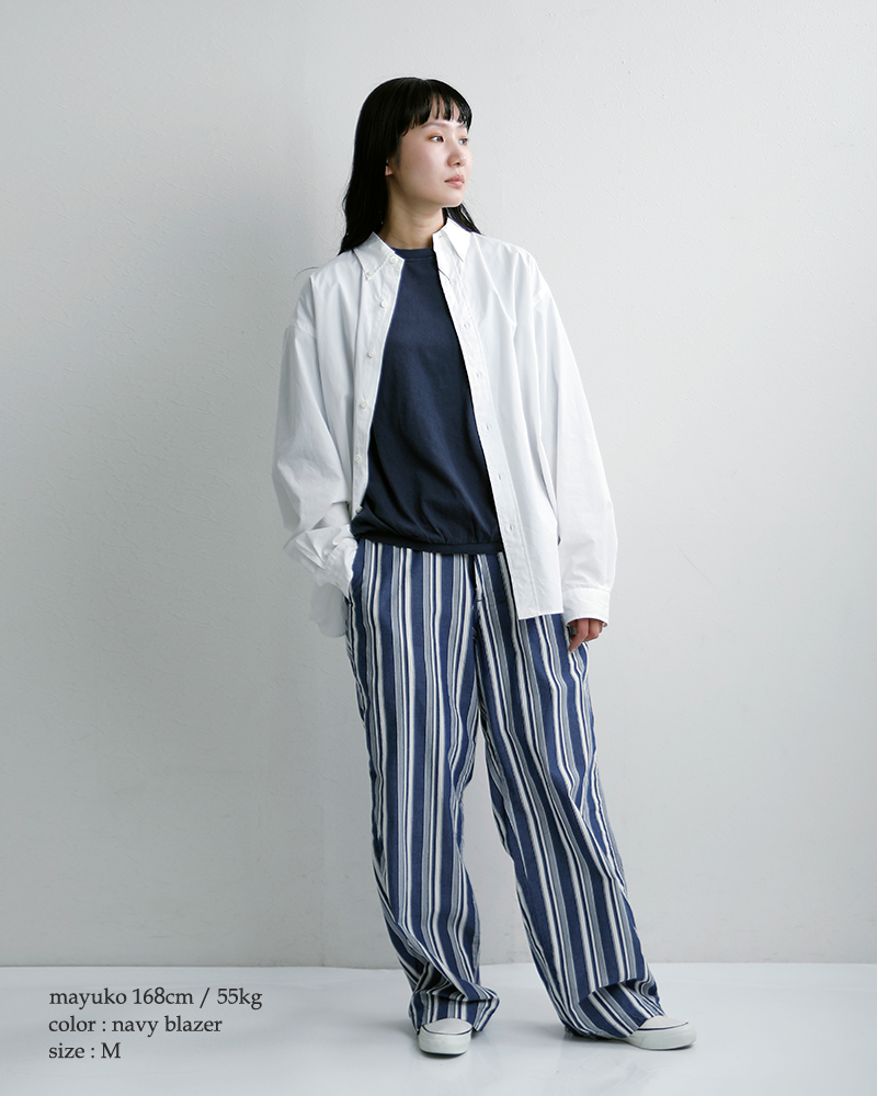 STAR＆STRIPE(スターアンドストライプ)aranciato別注コットンルーズTシャツmd-034