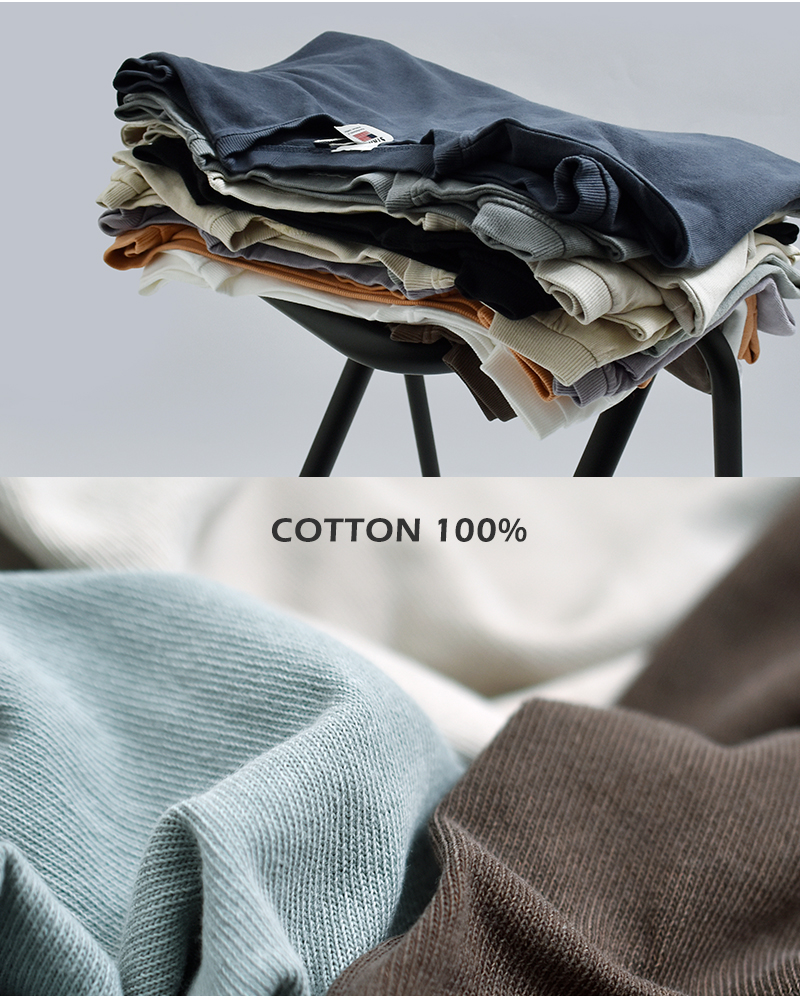 STAR＆STRIPE(スターアンドストライプ)aranciato別注コットンルーズTシャツmd-034