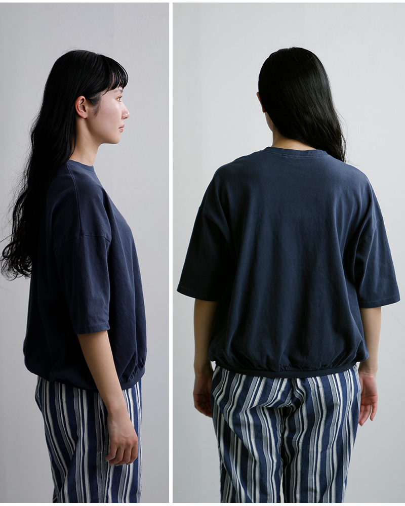 STAR＆STRIPE(スターアンドストライプ)aranciato別注コットンルーズTシャツmd-034