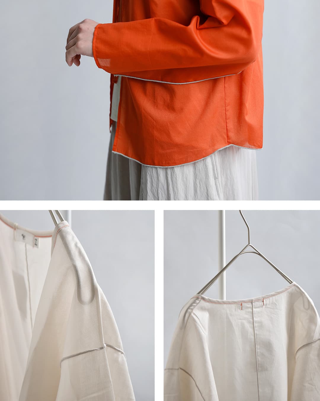 me.ヴェールコットン シアー カーディガン me-26106