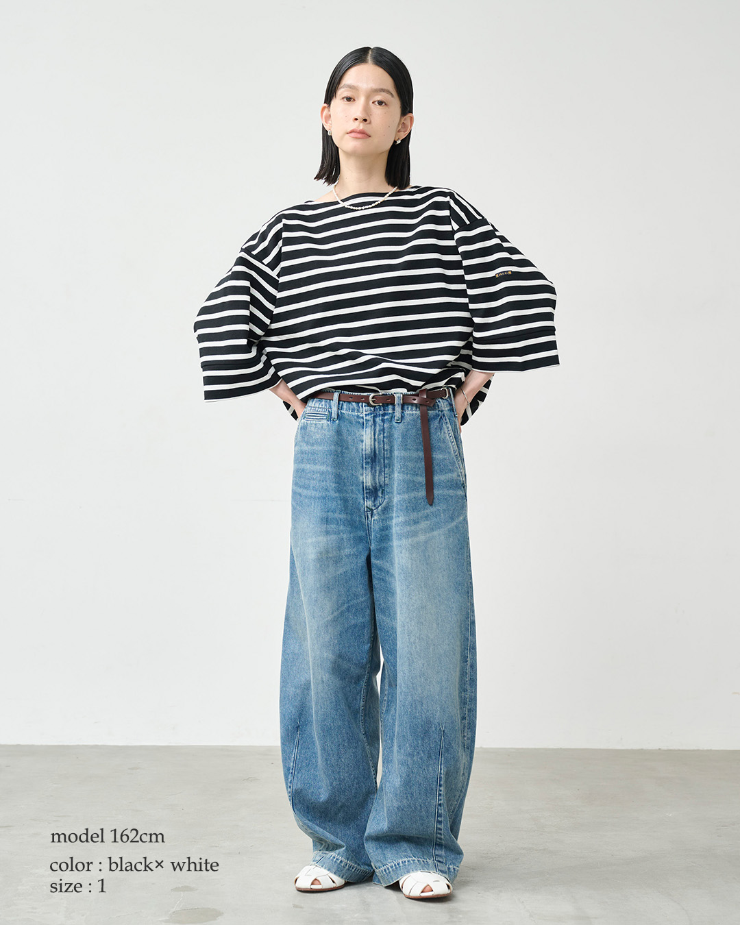 kha:kiコットン天竺 バックヘムライン バスクシャツ “BACK HEM LINE BASQUE SHIRTS” mil26hcs3477