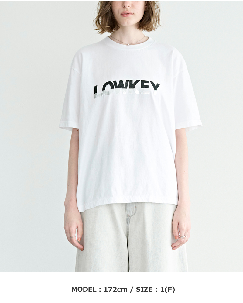 kha:ki(カーキ)コットンジャージーボックスシルエットTシャツ“BOXTEE”mil26hcs3489-90