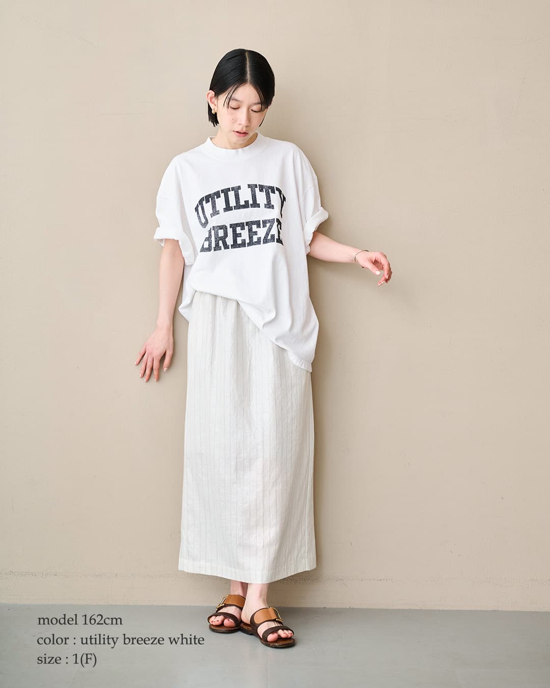 kha:kiプリント ワイド Tシャツ WIDE TEE mil26scs3498-9